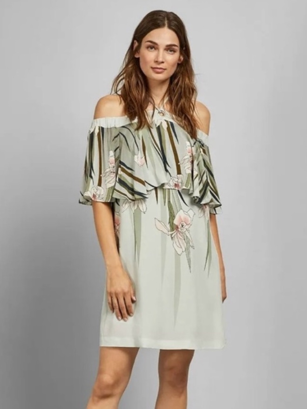 Ted Baker Piipper Willow Floral Playsuit